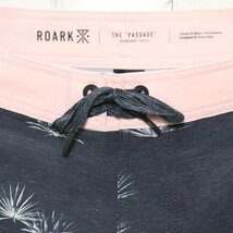 【送料無料】ボードショーツ ストレッッチショーツ THE ROARK REVIVAL PASSAGE AGAVE BOARDSHORTS 18インチレングス RB387 30インチ_画像2