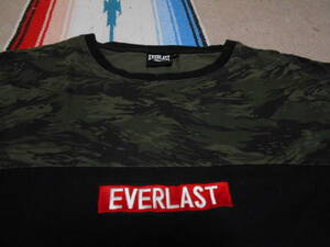 EVERLAST エバーラスト カモフラ Tシャツ ボクシング ボクサー プロレス オリンピック レスリング 格闘技 ブラジリアン柔術 K-1 UFC BOXING