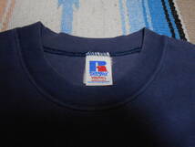 １９８０年代中期製 RUSSELL ATHLETIC MADE IN USA ラッセル トリコ染込みタグ Tシャツ バスケットボール フットボール ビンテージ VINTAGE_画像2