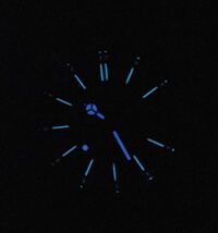 1円～ SEIKO カスタム ダイバーズ 青 黒 GMT mod ブルー ブラック 裏スケ 自動巻 GS セイコー nh35 seikomod ジュビリー マスター 腕時計_画像8