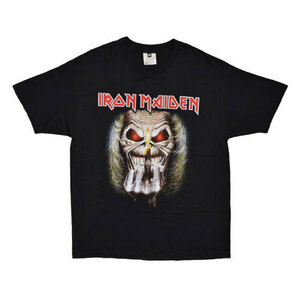 【Vintage T-Shirt / ヴィンテージ Tシャツ】Iron Maiden Up The Irons , アイアン・メイデン《SIZE : XL》