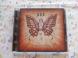 B6　P.O.D．アルバム『ペイアブル・オン・デス～リミテッド・エディション～DVD付き』～帯付き　国内初回生産限定