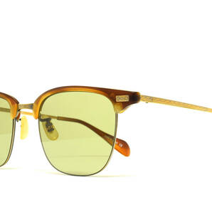 未使用品 Oliver Peoples Executive I 48-20 ブロー サングラス チタン製 フレーム オリバーピープルズ 日本製 オプテックジャパンの画像2