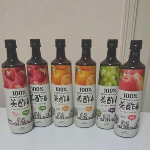 美酢 ミチョ もも いちご みかん マスカット6本セットで♪組み換え可能