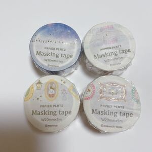 【バラ売り可】 moriyue さん 箔押し マスキングテープ