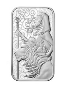 una. lion 2021 year 1 ounce original silver silver bar Royal mint The Royal Mint 1oz FINE SILVER Una & the Lion Silver Bar Minted