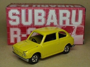 トミカ　スバル　ＳＵＢＡＲＵ　R-2 黄色