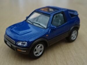 1/72 トヨタ TOYOTA RAV4 左ハンドル 青メタ ブルーメタリックカラー ミニカー ミニチュアカー