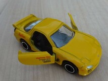 トミカ 頭文字D FD-3S RX-7 高橋啓介 赤城レッドサンズ ロータリーの高橋兄弟 マツダ MAZDA 1/59 ミニカー ミニチュアカー_画像3