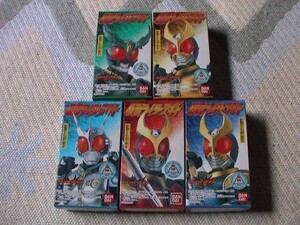  Kamen Rider Agito coloring settled sofvi doll all 5 kind set 