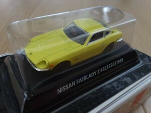1/64 NISSAN FAIRLADY Z 432 S30 1969 Ниссан Fairlady i желтый 
