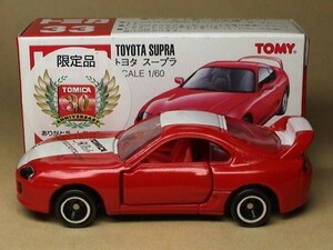 トミカ 限定品 トヨタ スープラ TOYOTA SUPRA 赤/赤内装　　