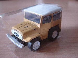 チョロＱ トヨタ ランドクルーザー ランクル 40V サンドカラー ミニカー ミニチュアカー Toyota Land Cruiser