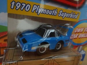 GREENLIGHT CAR TOWN 1970 Plymouth Superbird プリムス スーパーバード シャークノーズ ミニカー ミニチュアカー プルバックカー