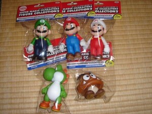  super Mario sofvi figure collection 2 all 5 kind set 