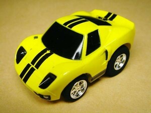 チョロＱ FORD GT　フォード GT 黄色/レーシングストライプ