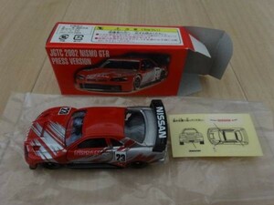 特注 トミカ スカイライン GTR BNR34 JGTC 2002 NISMO GT-R PRESS VERSION