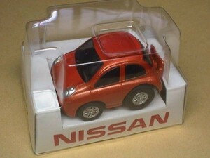 チョロＱ NISSAN MARCH ニッサン マーチ 3代目 K12型系 オレンジメタリック ミニカー ミニチュアカー CHORO Q Toy car Miniature