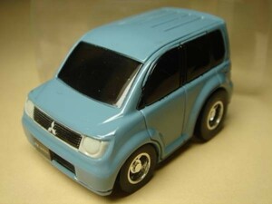 三菱 ekワゴン カラーサンプルミニカー ライトブルー Mitsubishi eK-WAGON Light Blue 軽自動車 ミニカー ミニチュアカー Toy car