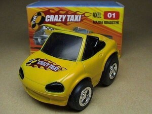 CRAZY TAXI チョロＱ MAZDA ROADSTER マツダ ロードスター