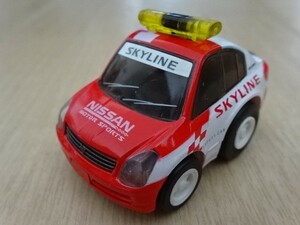 チョロＱ GT 2001 ニッサン スカイライン セダン V35 セーフティカー NISSAN SKYLINE SAFETY CAR ミニカー ミニチュアカー