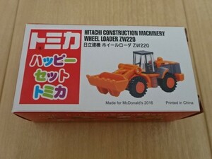 トミカ ハッピーセットトミカ 日立建機 ホイールローダ ZW220 HITACHI CONSTRUCTION MACHINERY WHEEL LOADER ミニカー ミニチュアカー