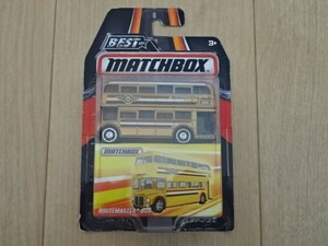 マッチボックス ルートマスター バス ROUTEMASTER BUS BEST MATCHBOX 二階建てバス 路線バス ロンドンバス ミニカー ミニチュアカー