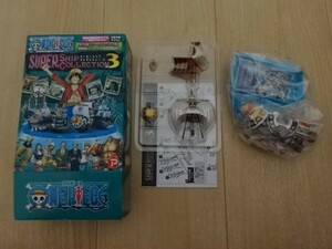 ワンピース スーパーシップ コレクション パート3 サウザンド・サニー号 パドル仕様 麦わらの一味 ONEPIECE SUPER SHIP COLLECTION 3