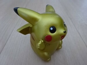 バンプレスト ゲーム景品 ポケットモンスター ピカチュウ貯金箱 金色タイプ C9802-9 ゴールド