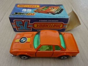 MATCHBOX 45 BMW 30 CSL マッチボックス イギリス製 ミニカー ミニチュアカー