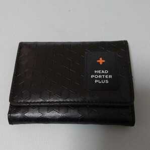 【未使用】HEAD PORTER PLUS三つ折財布