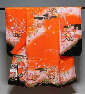  "Семь, пять, три" три лет для три .. кимоно совершенно новый товар нижняя рубашка имеется outlet S-327
