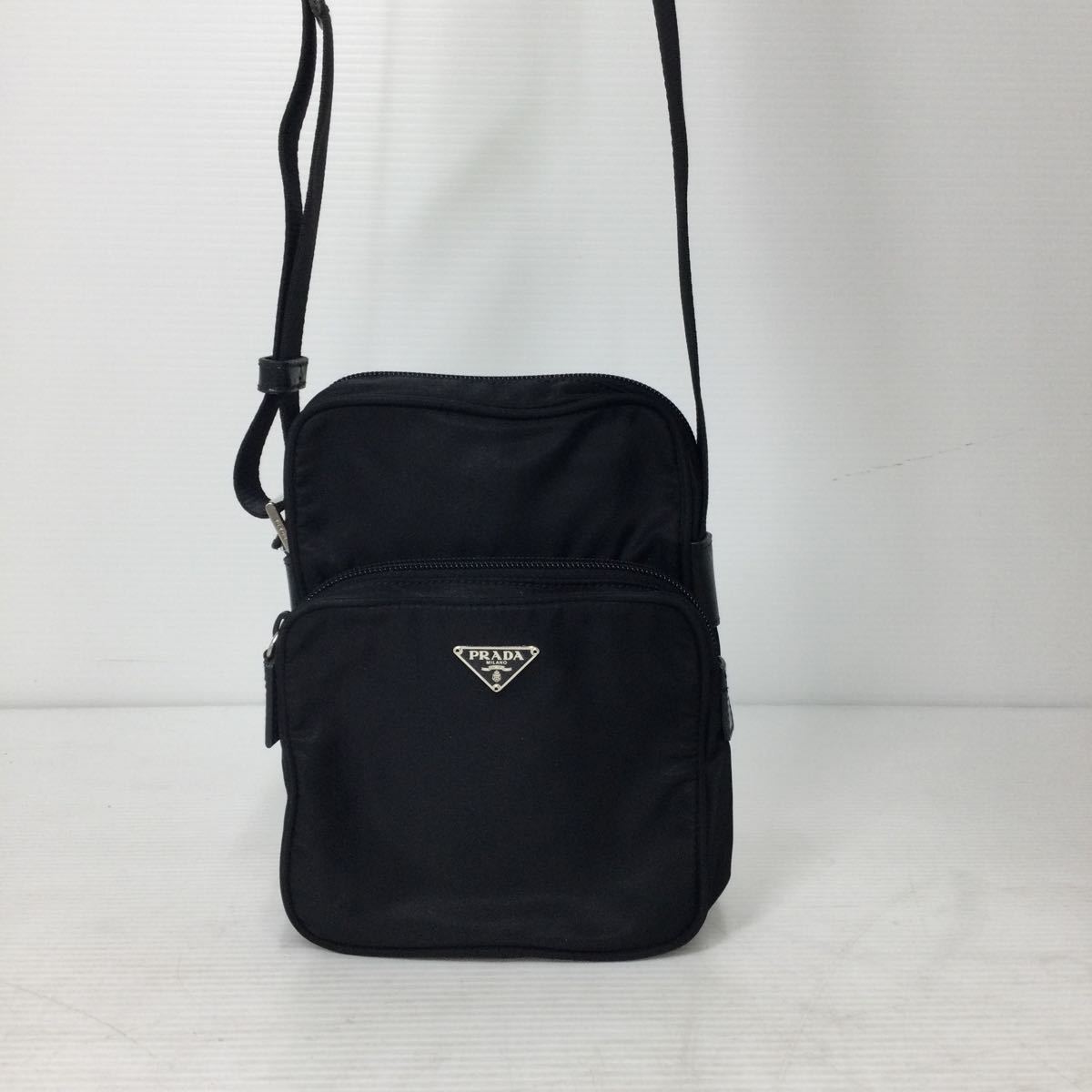 ☆プラダ PRADA ナイロン アマゾン型 ミニショルダーバッグ ポシェット