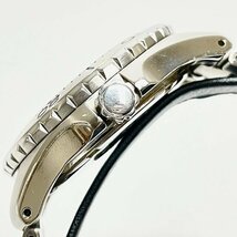 【中古】セイコー 腕時計 メンズ V157-BN0 ダイバー クオーツ アナログ ステンレス 黒 SEIKO 11004112_画像3