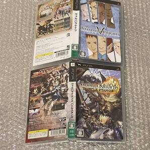 VALHALLA KNIGHTS -ヴァルハラナイツ- ヴァルハラナイツ2 バトルスタンス まとめ売り PSPソフト