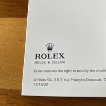 2261【希少必見】ロレックス チェリーニ冊子 ROLEX CELLINI TIME DATE DUAL TIME 2016年度版_画像2