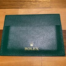 2289【希少必見】ロレックス カードケース Rolex_画像1