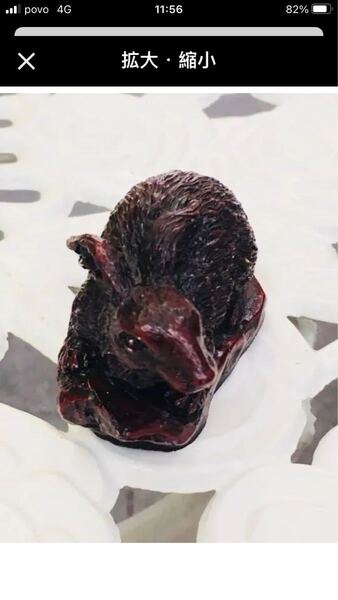 うさぎちゃん(置き物です(宅辟邪招