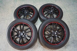 新品ホイール 中古タイヤ SET 175/60R15 175/60-15 CROSS SPEED クロススピード CR6 15 4H100 5.5J+43 ノート マーチ キューブ フィット