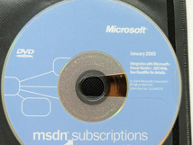 ジャンク品！■Microsoft msdn subscriptions library / January 2005/ 日本語版■ _画像3