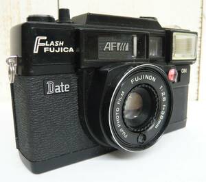 昭和レトロ 当時物 RETRO CAMERA FUJICA フジカ 富士フィルム フィルムカメラ コンパクト フラッシュ FLASH FUJICA Date FUJINON F2.8/38mm