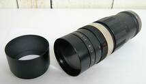 レトロ 当時物 RETRO LENS SUN サンレンズ カメラレンズ 一眼レフ用 単焦点レンズ 望遠 SUN HI-TELE F4 / 200mm フード付 _画像10