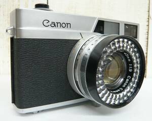 昭和レトロ 当時物 RETRO CAMERA CANON キャノン フィルム カメラ コンパクト CANONET キャノネット CANON LENZ F1.9/45mm Made in japan