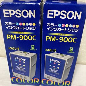 エプソン 純正インクカートリッジ EPSON カラー 2個 未開封 IC6CL10