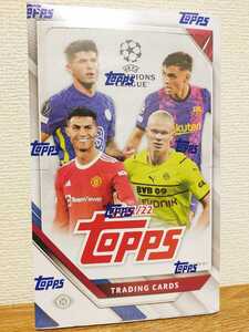 2021 - 2022　Topps　UEFA　チャンピオンズリーグ　コレクション　サッカー　カード　ホビーボックス
