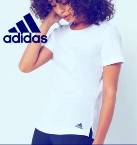 adidasスポーツウェアレディース★スリムフィット 半袖Tシャツ adidas 伸縮 速乾