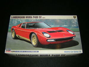  Hasegawa 1/24 Lamborghini Miura P400 SV 1971 не собран товар 