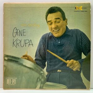 良好!! Clef オリジナル MONO 黒ツヤ 深溝 GENE KRUPA The Exciting 〜 (Clef MG C-687) w/ Charlie Shavers, Ben Webster, Willie Smith