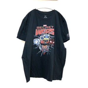 USA 古着 FUNKO マーベル シークレットウォーズ キャラクター Tシャツ メンズL ファンコ MARVEL アメコミ 古着卸 BA0011