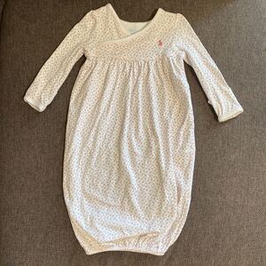 ラルフローレン★Ralph Lauren★カバーオール ★ワンピース型★花柄★ベビー肌着★女の子★サイズ6M★中古